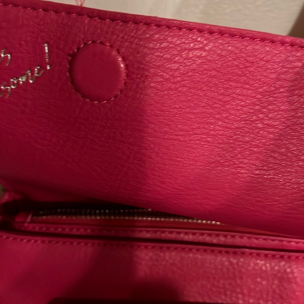 Desigual Pink Crossbody Bag with Textured Finish 🌺must be purchased before 12am - Picture 7 of 16